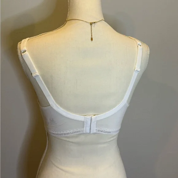 Fruit of the Loom White Full-Coverage Bra Intimates - Picture 2 of 3